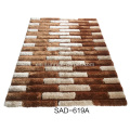 Poliester Shaggy Rugs con diseños de pofuse